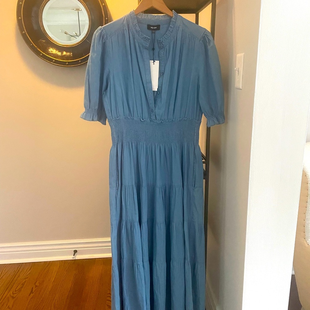 ME+EM Chambray Dress!